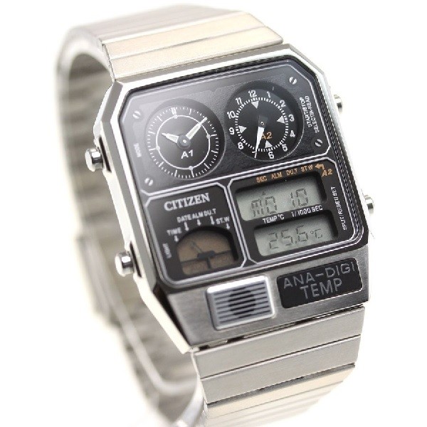 CITIZEN 腕時計 ANA-DIGI TEMP 復刻モデル JG2101-78E 4974375486591